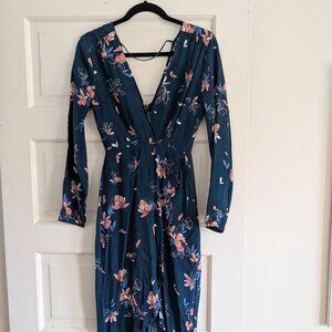 ASTR Floral Wrap Dress